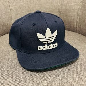 Adidas Dark Blue Cap with Trefoil Logo